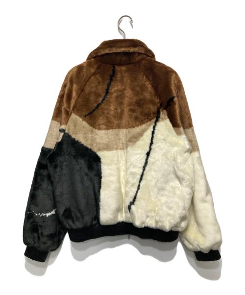 Ameri（アメリ）AMERI (アメリ) DESSERT CUP FUR BLOUSON/ファーブルゾン マルチカラー サイズ:Fの古着・服飾アイテム