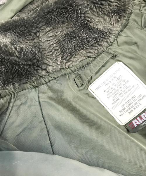 ALPHA（アルファ）ALPHA (アルファ) N-3Bフライトジャケット グリーン サイズ:Lの古着・服飾アイテム