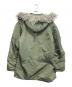ALPHA (アルファ) N-3Bフライトジャケット グリーン サイズ:L：14000円