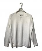 THE NORTH FACEザ ノース フェイス）の古着「ロングスリーブライトコンフォートクルー/ロングスリーブシャツ」｜ホワイト