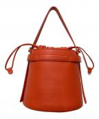 FURLAフルラ）の古着「GIOVE MINI BUCKET BAG」｜オレンジ