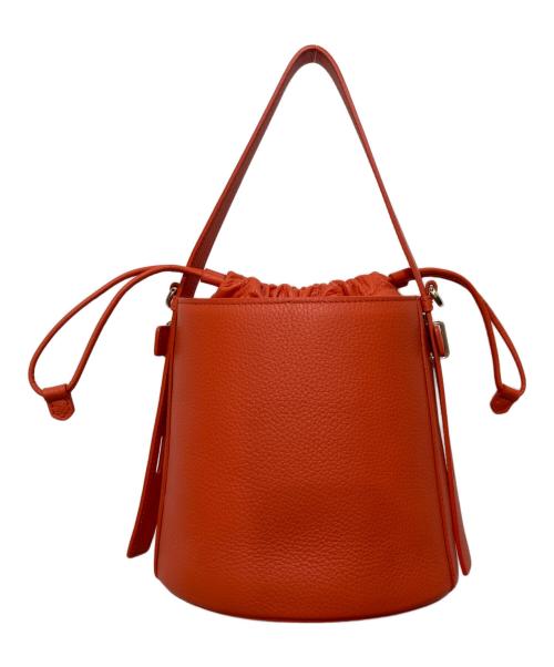 FURLA（フルラ）FURLA (フルラ) GIOVE MINI BUCKET BAG オレンジの古着・服飾アイテム