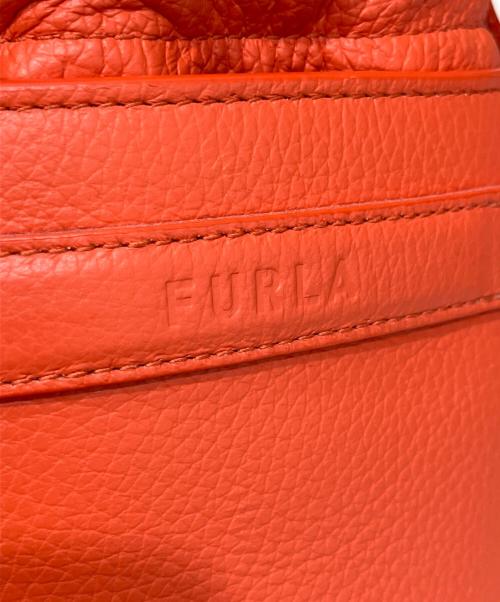 FURLA（フルラ）FURLA (フルラ) GIOVE MINI BUCKET BAG オレンジの古着・服飾アイテム