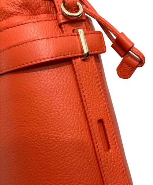 FURLA（フルラ）FURLA (フルラ) GIOVE MINI BUCKET BAG オレンジの古着・服飾アイテム