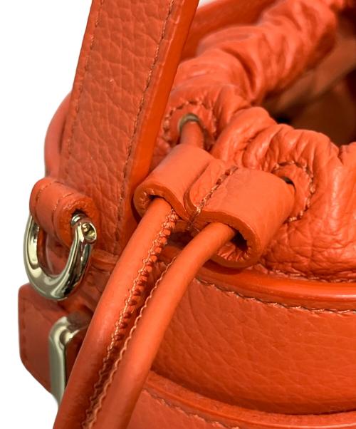 FURLA（フルラ）FURLA (フルラ) GIOVE MINI BUCKET BAG オレンジの古着・服飾アイテム