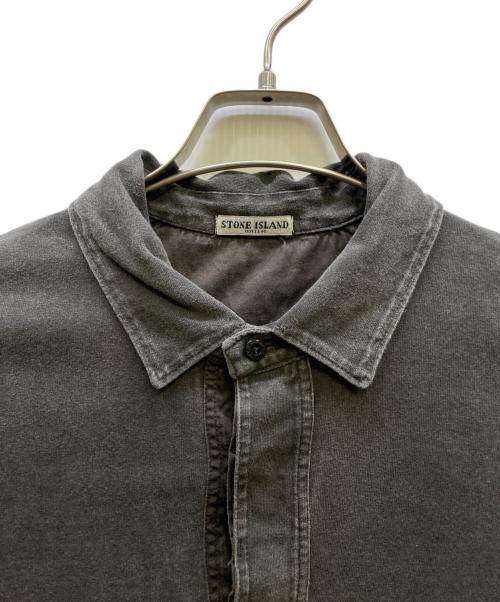 STONE ISLAND（ストーンアイランド）STONE ISLAND (ストーンアイランド) ポロシャツ グレー サイズ:Sの古着・服飾アイテム