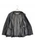 ISSEY MIYAKE (イッセイミヤケ) ストライプテーラードジャケット ネイビー サイズ:3：16000円