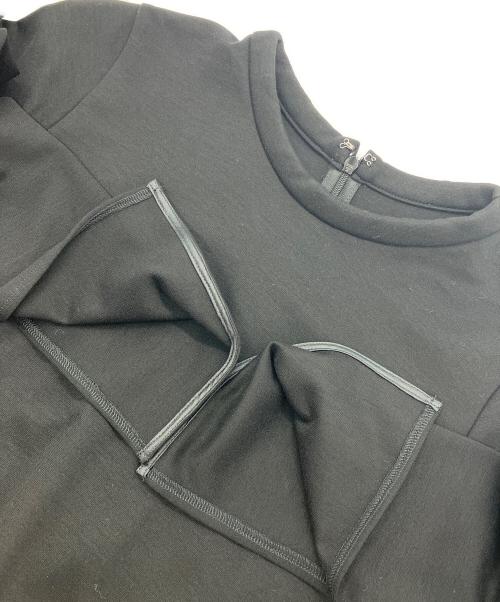 Demi-Luxe Beams（デミルクス ビームス）Demi-Luxe Beams (デミルクス ビームス) LEE (リー) スーパーシンプルワンピース　25AW　64-26-1340-163 ブラック サイズ:38 未使用品の古着・服飾アイテム