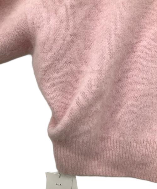 ROPE（ロペ）ROPE (ロペ) フォックスカシミヤニットカーディガン ピンク サイズ:SIZE F 未使用品の古着・服飾アイテム
