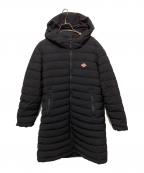 DANTONダントン）の古着「MIDDLE DOWN HOODED COAT/ ミドルダウン フーデッドコート」｜ブラック