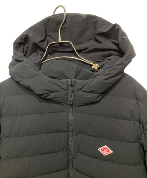 DANTON（ダントン）DANTON (ダントン) MIDDLE DOWN HOODED COAT/ ミドルダウン フーデッドコート ブラック サイズ:Mの古着・服飾アイテム