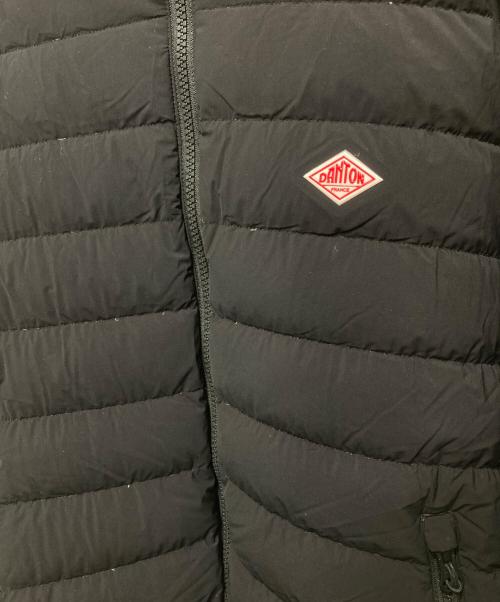 DANTON（ダントン）DANTON (ダントン) MIDDLE DOWN HOODED COAT/ ミドルダウン フーデッドコート ブラック サイズ:Mの古着・服飾アイテム