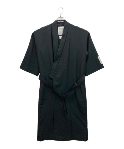 Adam et Rope（アダム エ ロペ）Adam et Rope (アダム エ ロペ) MB浴衣 コート ブラック サイズ:記載無しの古着・服飾アイテム