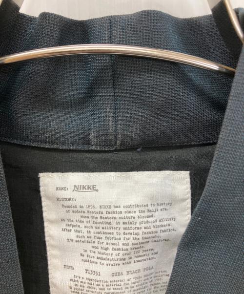 Adam et Rope（アダム エ ロペ）Adam et Rope (アダム エ ロペ) MB浴衣 コート ブラック サイズ:記載無しの古着・服飾アイテム