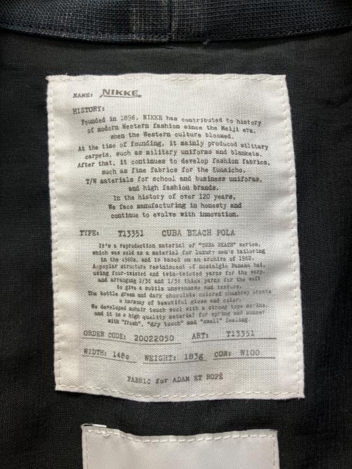 Adam et Rope（アダム エ ロペ）Adam et Rope (アダム エ ロペ) MB浴衣 コート ブラック サイズ:記載無しの古着・服飾アイテム
