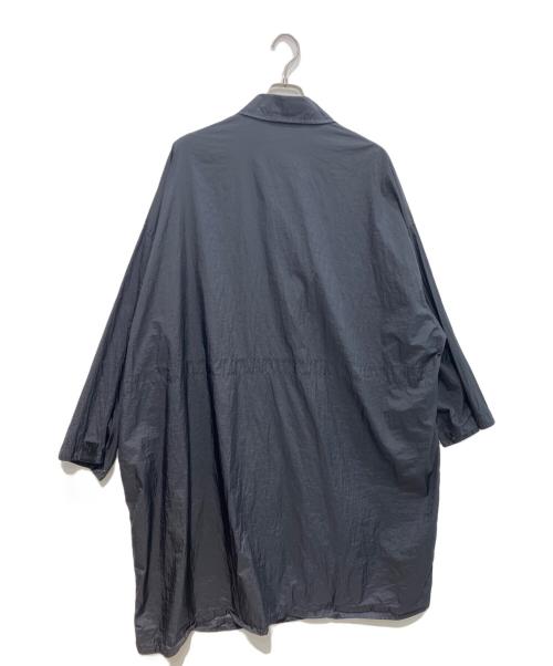 N.HOOLYWOOD（エヌ ハリウッド）N.HOOLYWOOD (エヌ ハリウッド) ステンカラーコート ブラック サイズ:36の古着・服飾アイテム