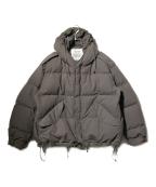 journal standard L'essage×STAMMBAUMジャーナルスタンダード レサージュ×シュタンバウム）の古着「ショートダウンコート」｜グレー