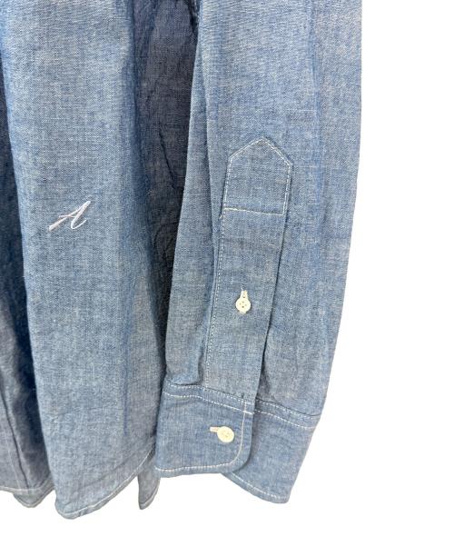 L'appartement（アパルトモン）L'appartement (アパルトモン) Americana (アメリカーナ) CHAMBRAY SHIRT ブルー サイズ:Freeの古着・服飾アイテム