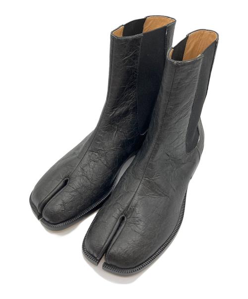 Maison Margiela（メゾンマルジェラ）Maison Margiela (メゾンマルジェラ) サイドゴアTabiブーツ ブラック サイズ:36の古着・服飾アイテム