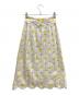 DOLCE & GABBANA (ドルチェ＆ガッバーナ) マーガレットスカート ホワイト サイズ:36：10000円