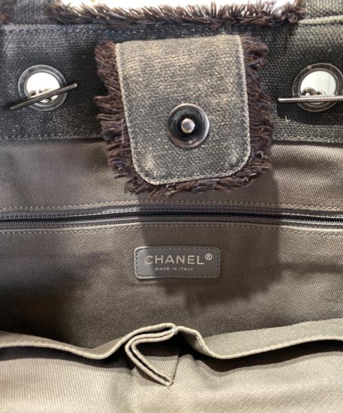 CHANEL（シャネル）CHANEL (シャネル) グラフィティ ブリコラージュ 2WAYチェーントートバッグの古着・服飾アイテム