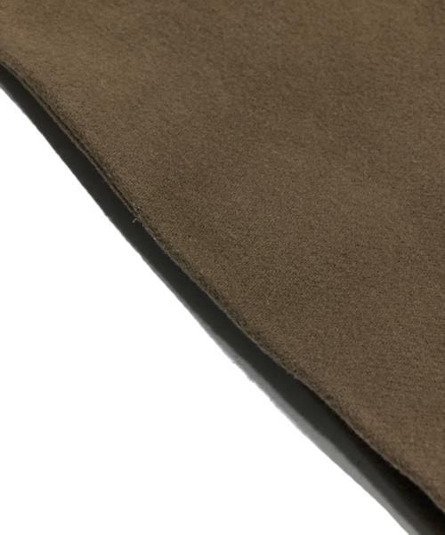 MACPHEE（マカフィー）MACPHEE (マカフィー) パイルメルトンオーバーサイズドコート ブラウン サイズ:34の古着・服飾アイテム