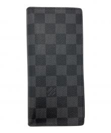 LOUIS VUITTON（ルイ ヴィトン）の古着「ダミエ・グラフィット ポルトフォイユ・ブラザ」
