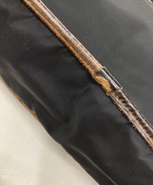 Felisi（フェリージ）Felisi (フェリージ) ナイロン×レザーブリーフケース ブラックの古着・服飾アイテム