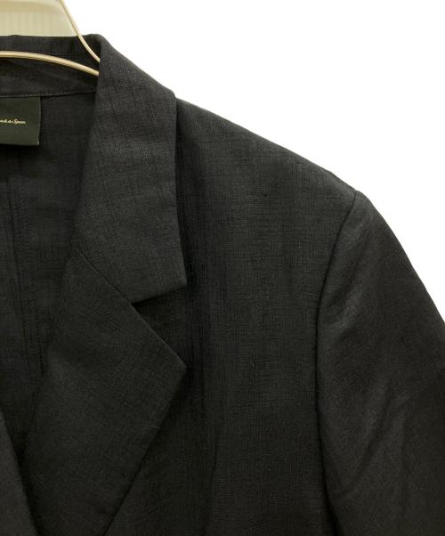 Spick and Span（スピック＆スパン）Spick and Span (スピック＆スパン) ドライクロスハーフスリーブジャケット ブラック サイズ:38の古着・服飾アイテム