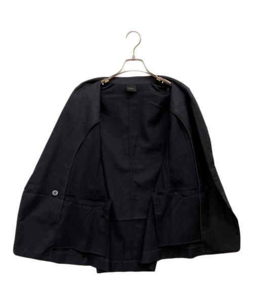 Spick and Span（スピック＆スパン）Spick and Span (スピック＆スパン) ドライクロスハーフスリーブジャケット ブラック サイズ:38の古着・服飾アイテム