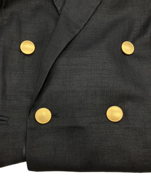 Spick and Span（スピック＆スパン）Spick and Span (スピック＆スパン) ドライクロスハーフスリーブジャケット ブラック サイズ:38の古着・服飾アイテム