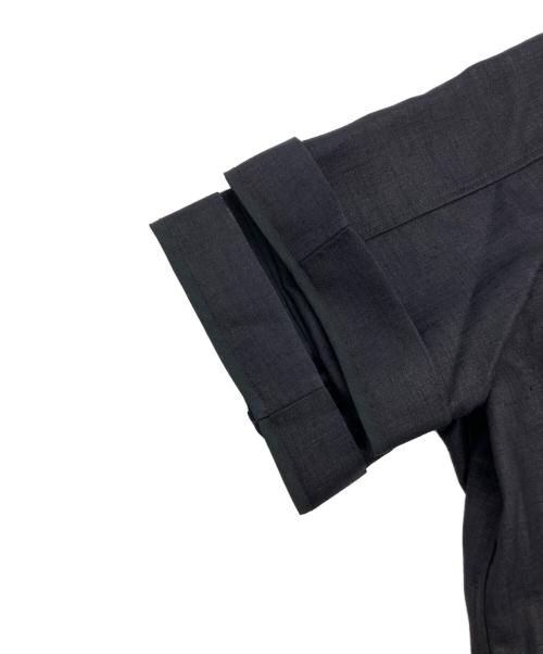 Spick and Span（スピック＆スパン）Spick and Span (スピック＆スパン) ドライクロスハーフスリーブジャケット ブラック サイズ:38の古着・服飾アイテム