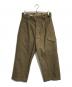 VINTAGE MILITARY（ヴィンテージ ミリタリー）の古着「british army(イギリス軍) 1949 Pattern Battle Dress Wool Trousers」｜ブラウン