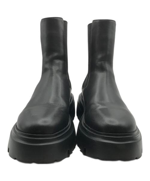 MARW UNITED ARROWS（マルゥ ユナイテッドアローズ）MARW UNITED ARROWS (マルゥ ユナイテッドアローズ) サイドゴアブーツ/厚底ブーツ ブラック サイズ:23 1/2の古着・服飾アイテム