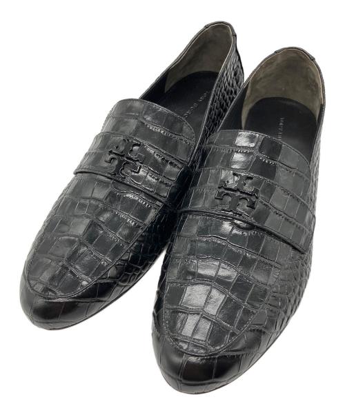 TORY BURCH（トリーバーチ）TORY BURCH (トリーバーチ) MINI EVERLY LOAFER ブラック サイズ:SIZE8Mの古着・服飾アイテム