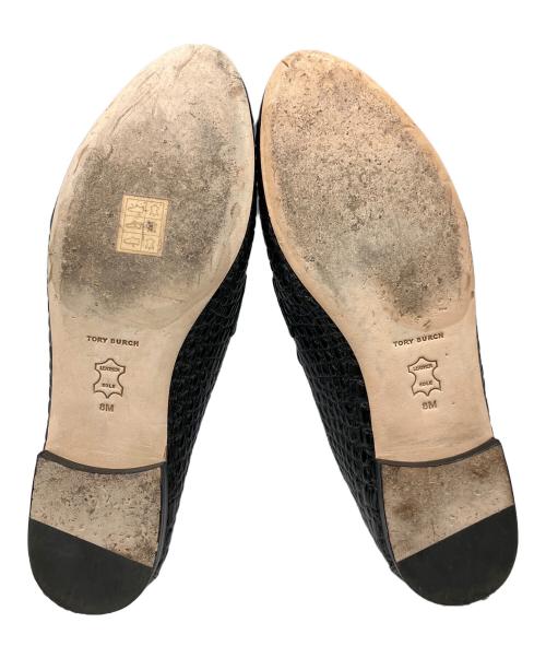 TORY BURCH（トリーバーチ）TORY BURCH (トリーバーチ) MINI EVERLY LOAFER ブラック サイズ:SIZE8Mの古着・服飾アイテム