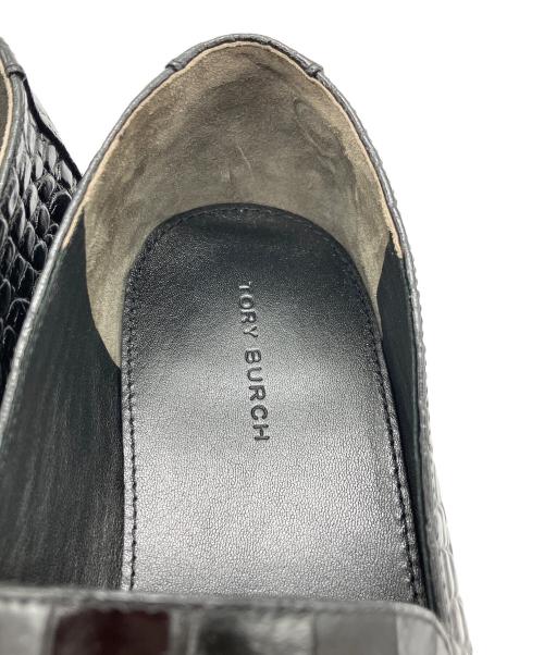 TORY BURCH（トリーバーチ）TORY BURCH (トリーバーチ) MINI EVERLY LOAFER ブラック サイズ:SIZE8Mの古着・服飾アイテム