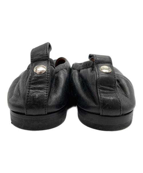 J&M DAVIDSON（ジェイ＆エム デヴィッドソン）J&M DAVIDSON (ジェイ＆エム デヴィッドソン) フラットパンプス ブラック サイズ:36の古着・服飾アイテム