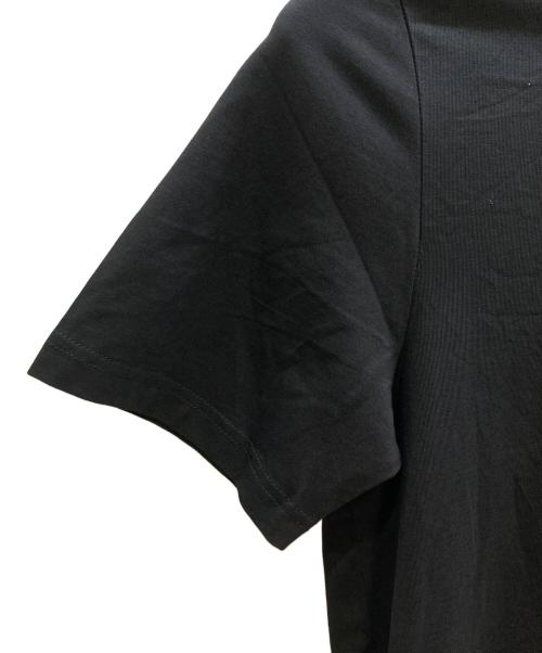 HUGO BOSS（ヒューゴ ボス）HUGO BOSS (ヒューゴ ボス) ロゴクルーネックTシャツ ブラック サイズ:XLの古着・服飾アイテム