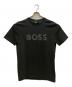HUGO BOSS（ヒューゴ ボス）の古着「ロゴクルーネックTシャツ」｜ブラック