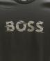 中古・古着 HUGO BOSS (ヒューゴ ボス) ロゴクルーネックTシャツ ブラック サイズ:XL：5000円
