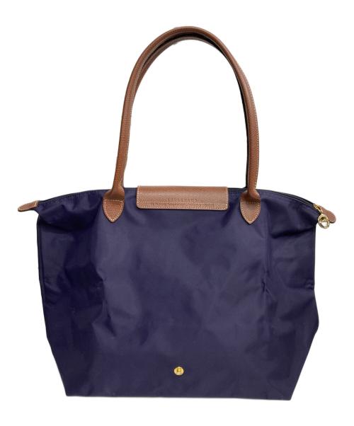 LONGCHAMP（ロンシャン）LONGCHAMP (ロンシャン) トートバッグ ネイビーの古着・服飾アイテム