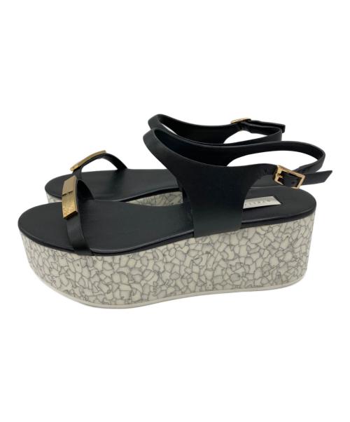 STELLA McCARTNEY（ステラマッカートニー）STELLA McCARTNEY (ステラマッカートニー) プラットフォームサンダル ブラック サイズ:24の古着・服飾アイテム