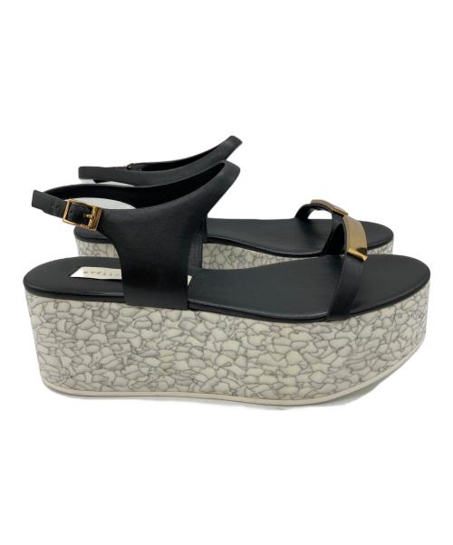 STELLA McCARTNEY（ステラマッカートニー）STELLA McCARTNEY (ステラマッカートニー) プラットフォームサンダル ブラック サイズ:24の古着・服飾アイテム