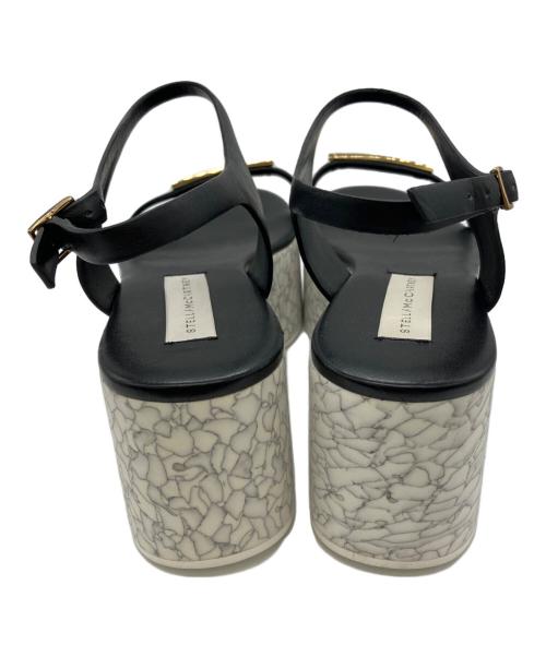 STELLA McCARTNEY（ステラマッカートニー）STELLA McCARTNEY (ステラマッカートニー) プラットフォームサンダル ブラック サイズ:24の古着・服飾アイテム