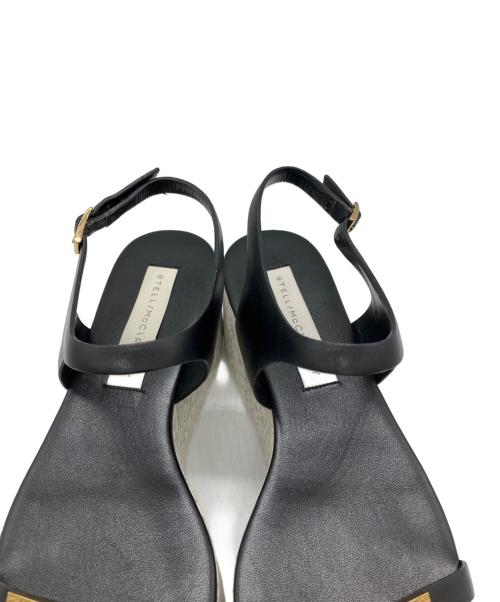 STELLA McCARTNEY（ステラマッカートニー）STELLA McCARTNEY (ステラマッカートニー) プラットフォームサンダル ブラック サイズ:24の古着・服飾アイテム