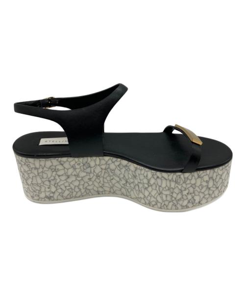 STELLA McCARTNEY（ステラマッカートニー）STELLA McCARTNEY (ステラマッカートニー) プラットフォームサンダル ブラック サイズ:24の古着・服飾アイテム