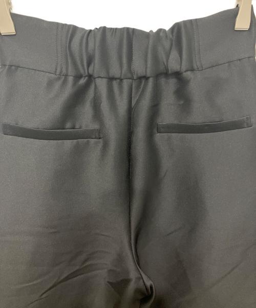 Heve（ヘイヴ）Heve (ヘイヴ) シルキータックワイドパンツ ブラック サイズ:38の古着・服飾アイテム