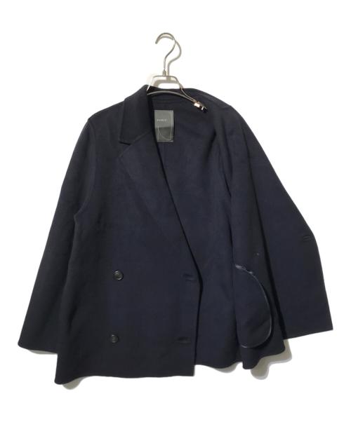 Noble（ノーブル）Noble (ノーブル) Super160sチェスターミドルコート ネイビー サイズ:36の古着・服飾アイテム