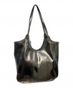 CHARLES & KEITHチャールズアンドキース）の古着「Siannaクリンクルエフェクトスラウチートートバッグ　CK2-30782457 PEWTER XL」｜シルバー